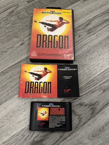 Dragon: The Bruce Lee Story - Sega Mega Drive - OVP mit Handbuch