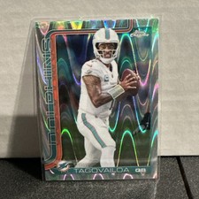 2025 Topps Chrome Tua Tagovailoa RayWave Miami Dolphins #187