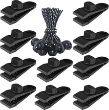 Tarp Clips Heavy Duty Lock Grip, 20 Pack Tarp Clamps Heavy Duty