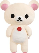 San-X Rilakkuma Korilakkuma Extra Large Plush Cotton Stuffed Bear Japan