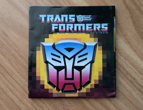 Transformer G1 Catalog Action Figure Checklist Poster 1986