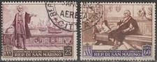 EDSROOM-20400 San Marino 316-317 Used 1952 Top Value Columbus CV$14