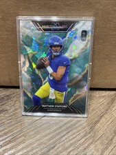 💥2025 Wild Card Metallix Matthew Stafford 2/10 Cracked Ice 💥
