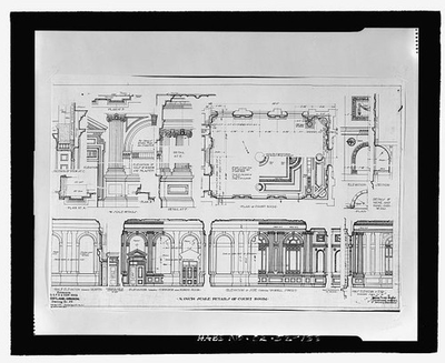 #ad #ad 133. Extension U.S. P.O. amp; Court House Portland Oregon Drawing No. 20 $9.99