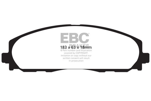 EBC DP1888 BRAKE PAD SET DISC BRAKE Front
