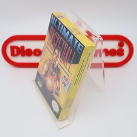 NES Nintendo ULTIMATE BASKETBALL - NEW & Factory Sealed with Authentic H-Seam!