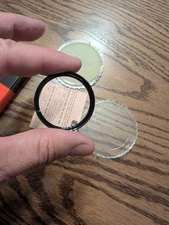 Bower skylight filter 35.5mm for UV absorption, protection