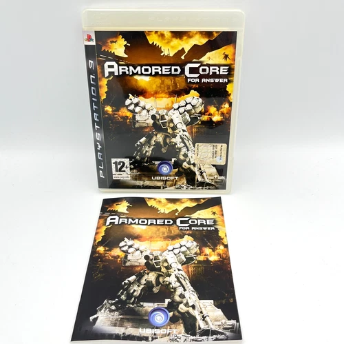 ARMORED CORE FOR ANSWER PS3 - COMPLETE - SONY - ITALIAN - EXCELLENT