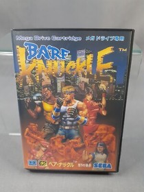 SEGA MEGADRIVE MEGA DRIVE MD Bare Knuckle 1 Street of Rage 1 Japanese Boxed
