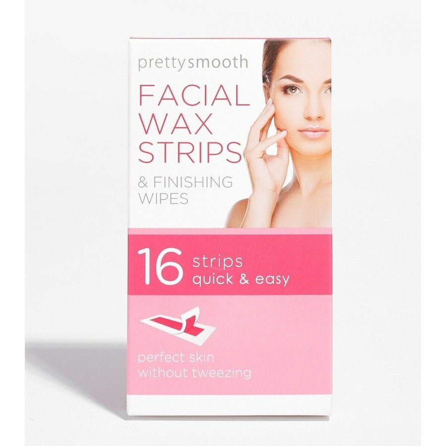 Pretty Smooth Facial Wax Strips 16 Pack