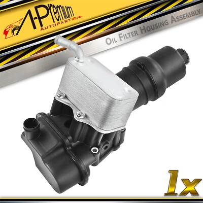 A-Premium Engine Oil Cooler Assy for Audi A3 A4 TT TTS Quattro VW Passat Jetta