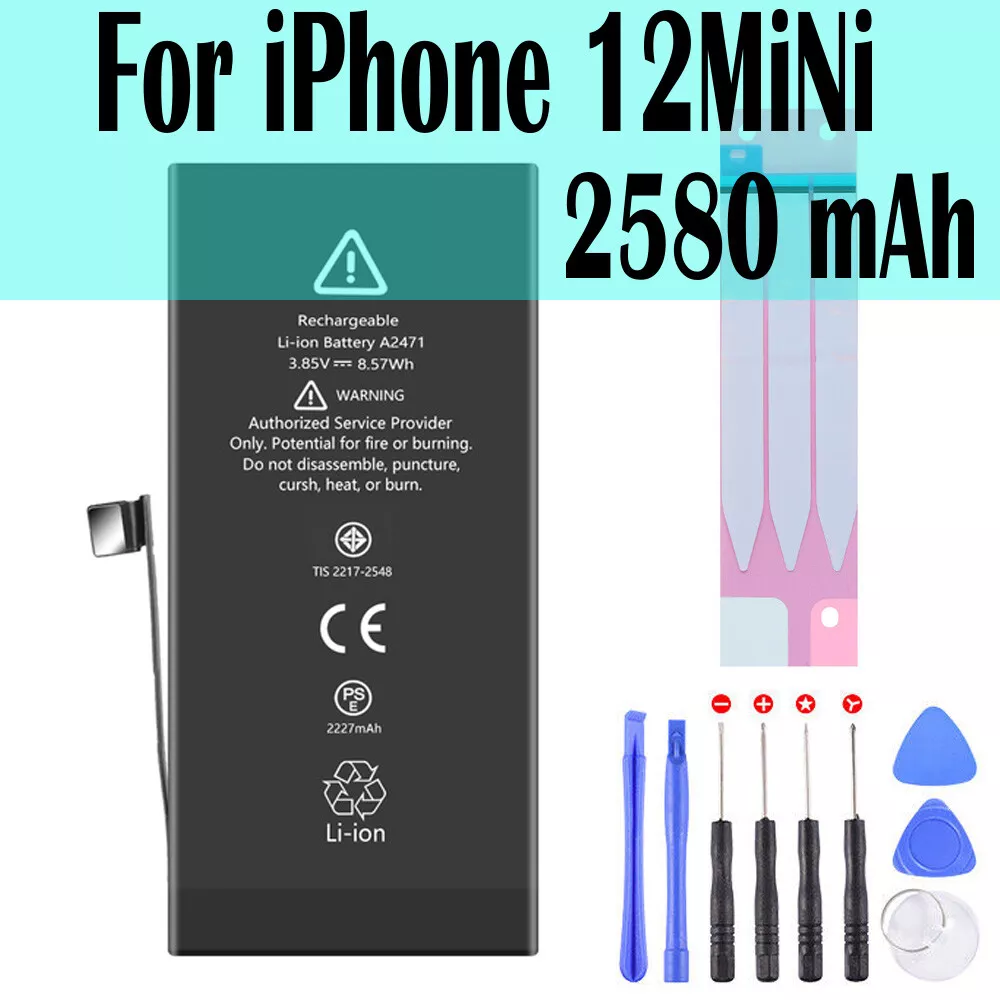 NEW Replacement For iPhone 12 MINI Super Capacity Internal Battery