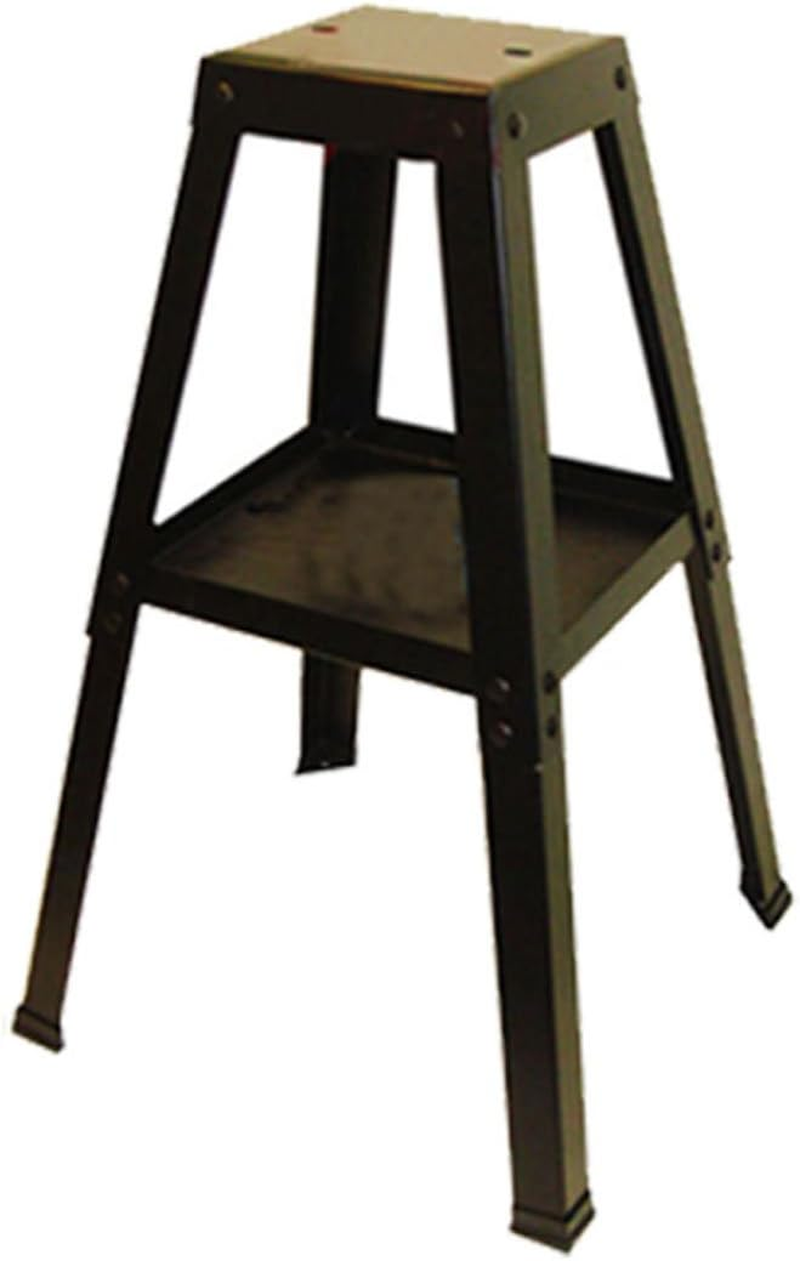 Universal 4-Leg Bench Grinder Stand with Tool Tray & Vise Mount