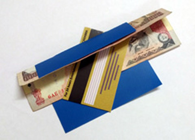 Credit Card Through Bill - Magic Trick | eBay