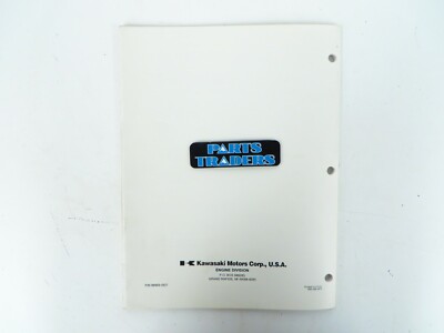 Genuine Kawasaki Dealer Workshop Repair Manual TD40 TD48 TD51 2