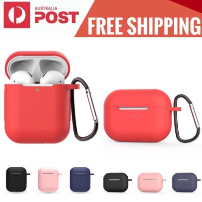 For Apple AirPods 3rd Gen /Pro /1 2 Silicone Case Slim Skin AntiLost  Shockproof | eBay
