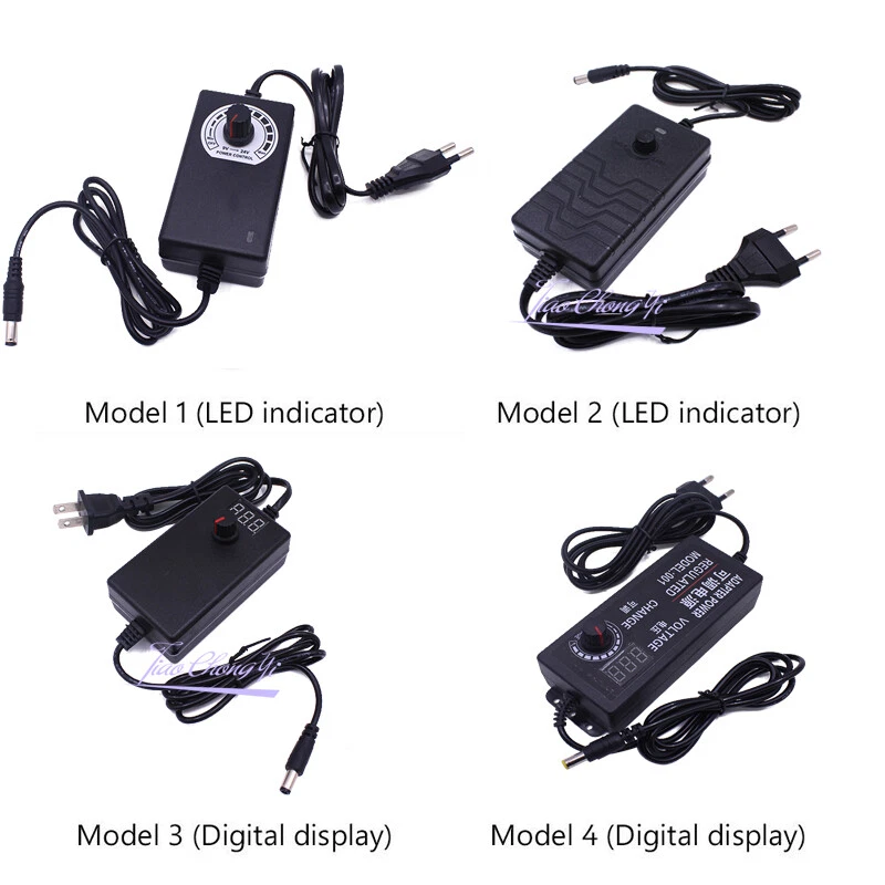 adjustable power supply chargers DC 1-36V AC100-240V Converter adapter switching - Image 3 of 4