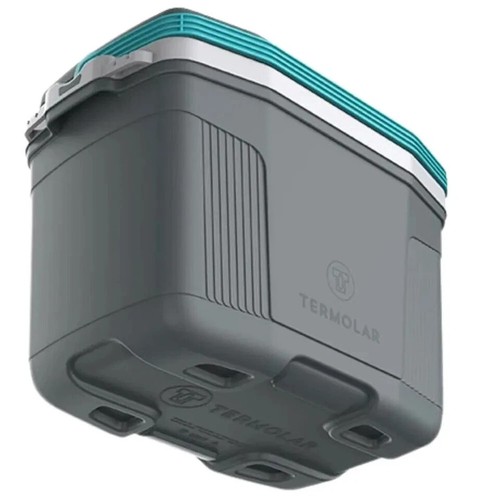 20 Litre SUV Termolar Thermal Cooler Box Grey with Coastal Green, Camping,Picnic - Picture 6 of 6