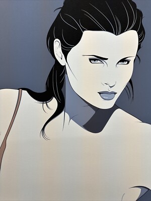 Patrick Nagel Commemorative Serigraph Silkscreen - NC14 - 1988 Mirage Editions
