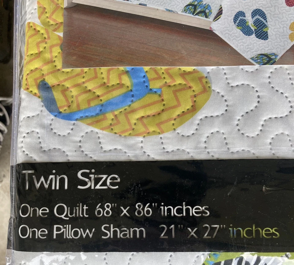 Nuevo Dreamland 2 Piezas Reversible Doble Edredón Chanclas/Chanclas Negro/Blanco Lunares Foto 4 de 4