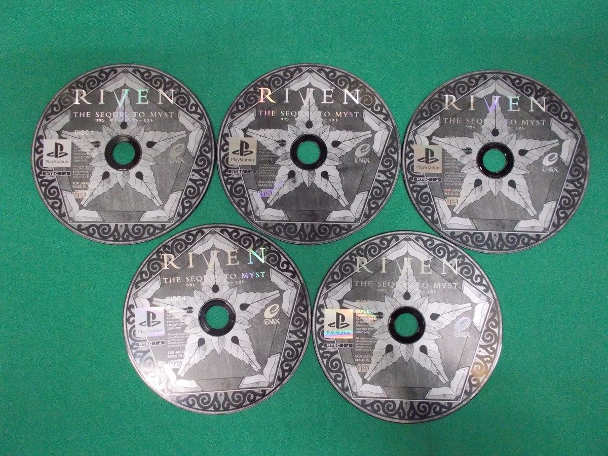 稀少　非売品　playstation RIVEN 受注用ビデオ SONY PLAYSTATION PS JAPAN RIVEN THE SEQUEL TO MYST | eBay