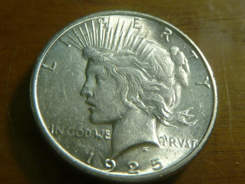 1925-S Peace Dollar AU Condition SKU# 31101