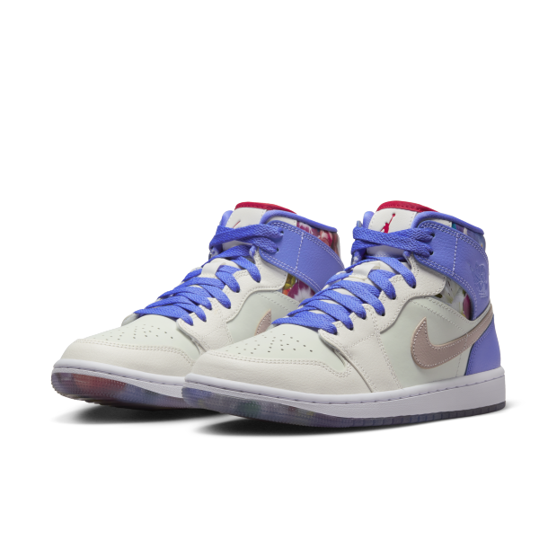 New Nike Women's Jordan 1 Mid SE Valentine's Day Flowers New Nike Women's Jordan 1 Mid SE Valentine's Day Flowers