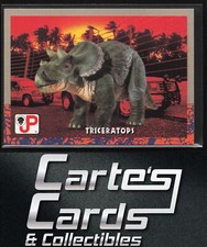 Triceratops 1993 Topps Jurassic Park #7