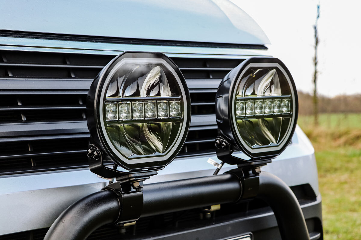 2X Led Fernscheinwerfer Passend FüR Renault Scheinwerfer Leuchte Licht Set Light-image
