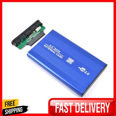 2.5 Inch USB 2.0 SATA External Mobile Hard Disk Box Aluminum Alloy Shell