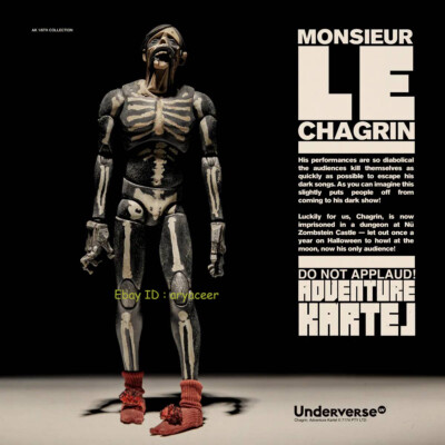 UV Underverse Adventure Kartel Serie Monsieur Chagrin 1/6 Action