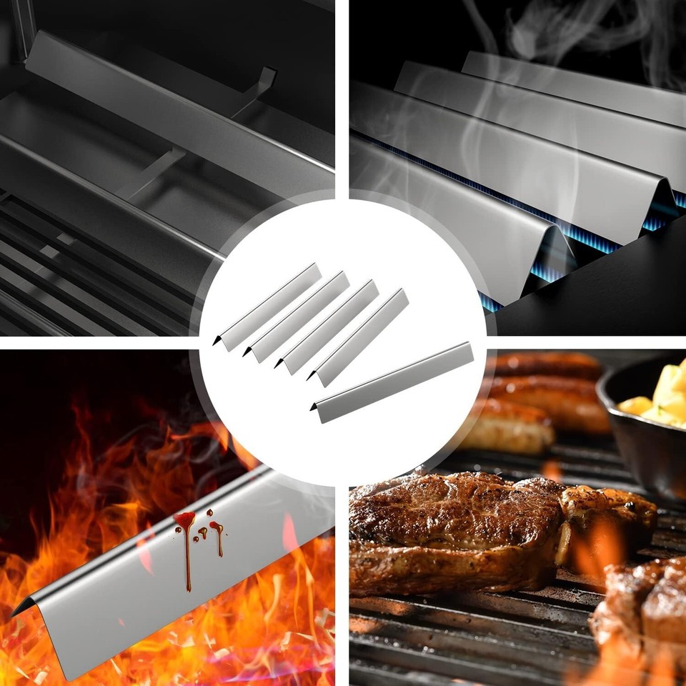 22.5" inch Flavorizer Bars for Weber 7536,7537,65903, Spirit 300 ...