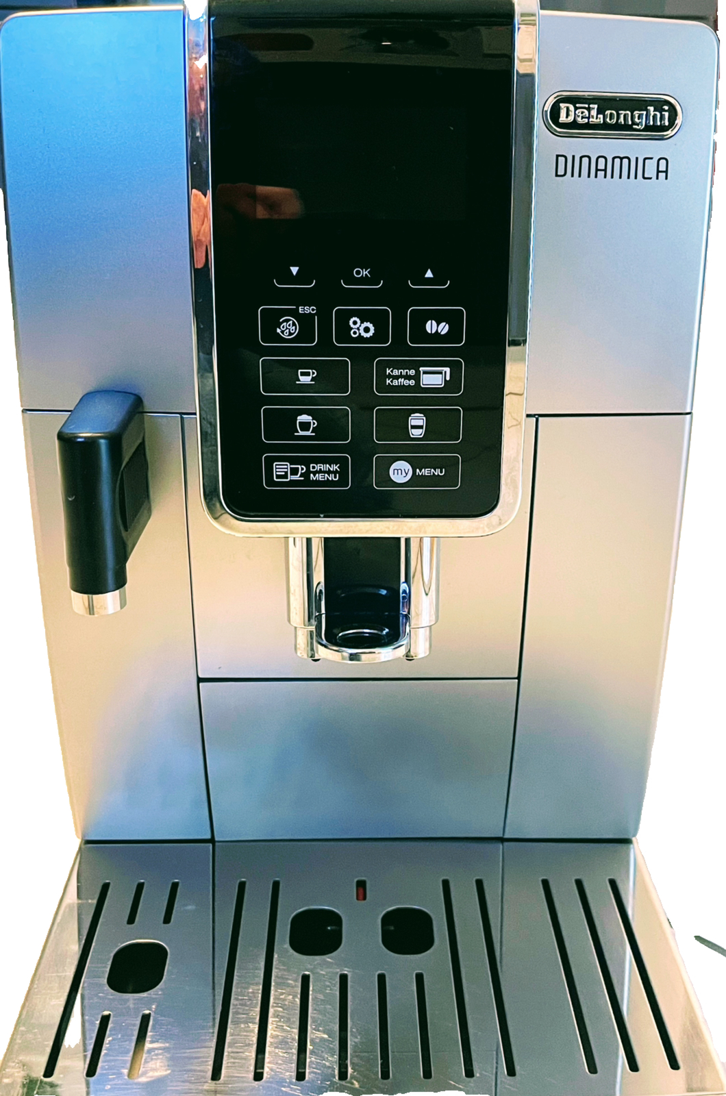 DeLonghi Dinamica ECAM 350.55.SB Kaffevollautomat Integrierter