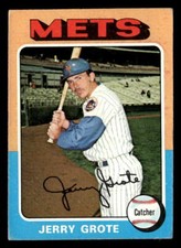 1975 Topps #158 Jerry Grote