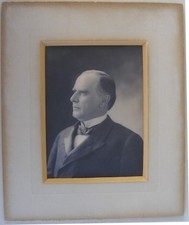 President William McKinley, 1890's Taber Bas-Relief Photo