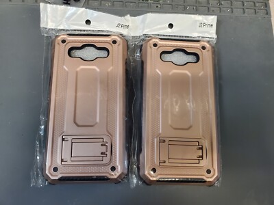 Samsung Galaxy J2 Prime Kickstand Case Rose Gold 
