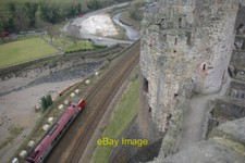 Photo 6x4 Conwy Castle and railway A Virgin train heading towards Bangor  c2013