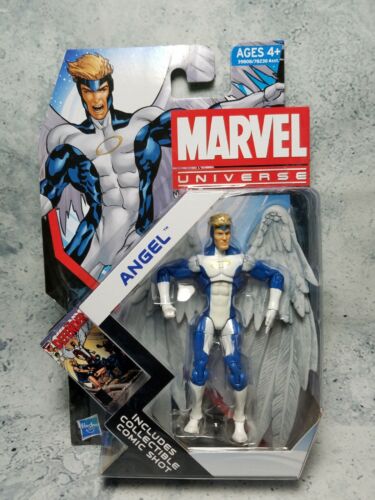 Marvel Universe 3.75" X-Men Series 4 No. 21 Angel Figure Rare - Picture 1 of 2