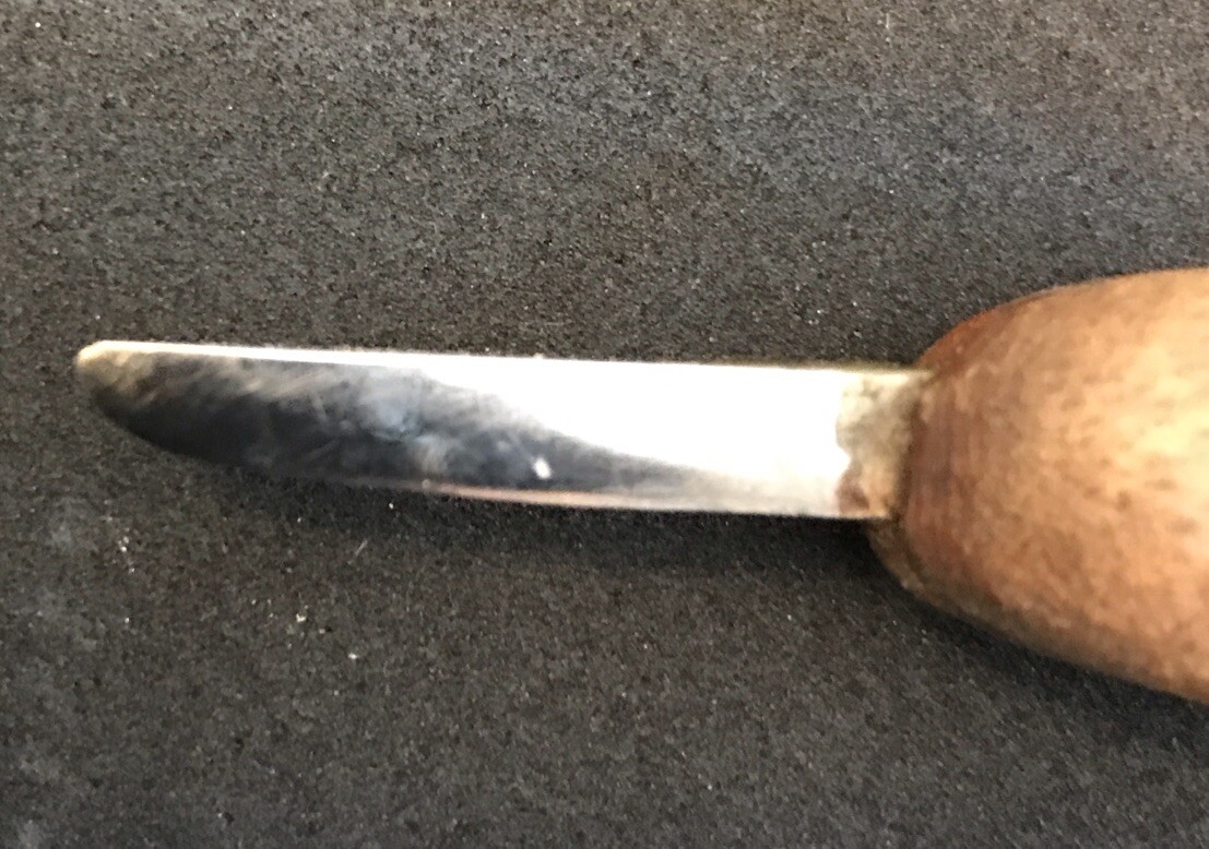 Knotts Wood Carving Knives Lot Of 2 Unmarked eBay