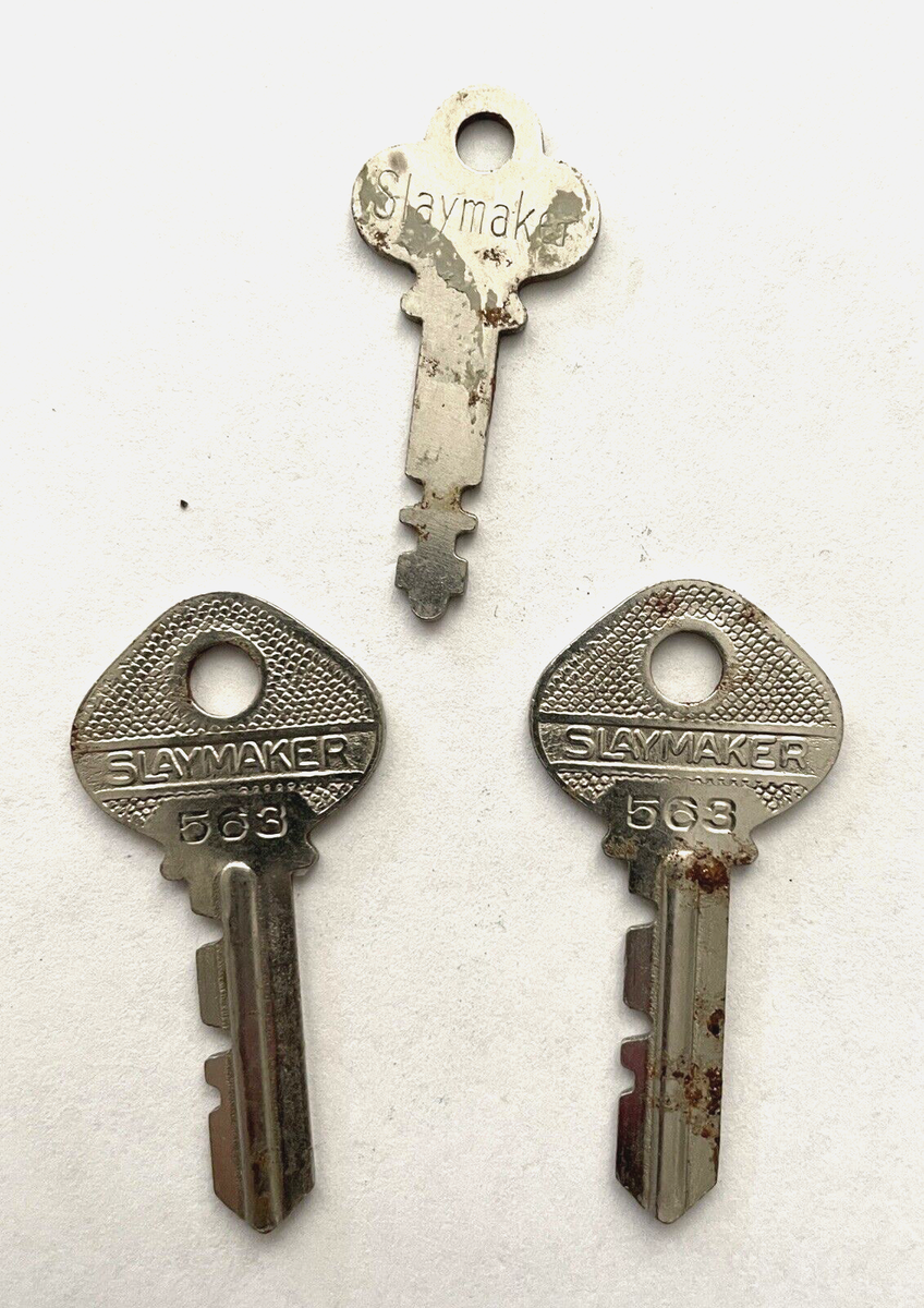 2X Slaymaker Key Number 503 for vintage padlock | eBay