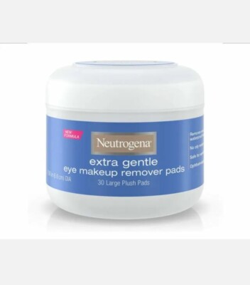 Neutrogena Extra Gentle Makeup Removing Pads 30 Count Pads, Sealed