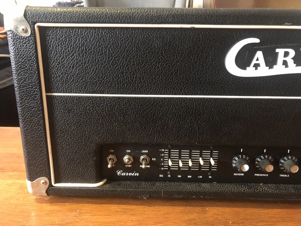 Carvin X-100B Tube Guitar Head Amplifier - Image 4 of 4