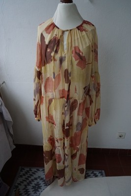 NA-KD Damen Kleid Gr. 36/38 M Maxikleid Boho