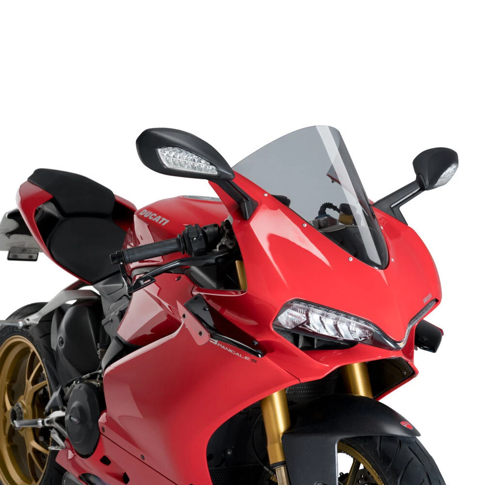 Ducati 1299 Panigale 2015 2017 Fairing Side Downforce Spoiler Winglets Set Black