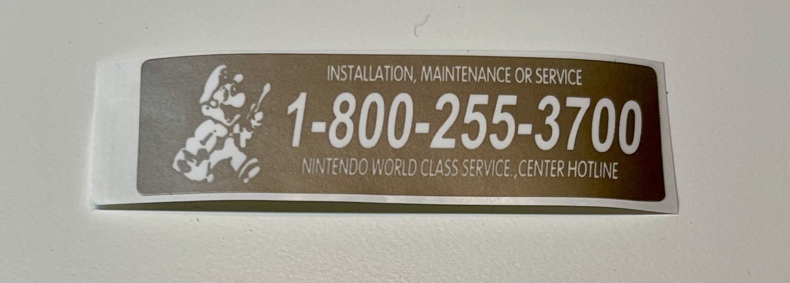 Replacement Service Sticker For Nintendo Game Boy Original - DMG-01 - NEW