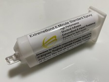 6 Minute ExtremeBond Epoxy by Epoxy World 50ml Cartridges, Standard Clear Flex