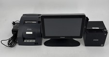 ELO ESY10i1B Touchscreen Toast POS Computer w/ Card Reader, 2 Receipt Printers