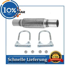 Flexrohr für VW Polo 9N 1.2 1.4 Montage 45 x 200 / 320 mm ohne Schweißen