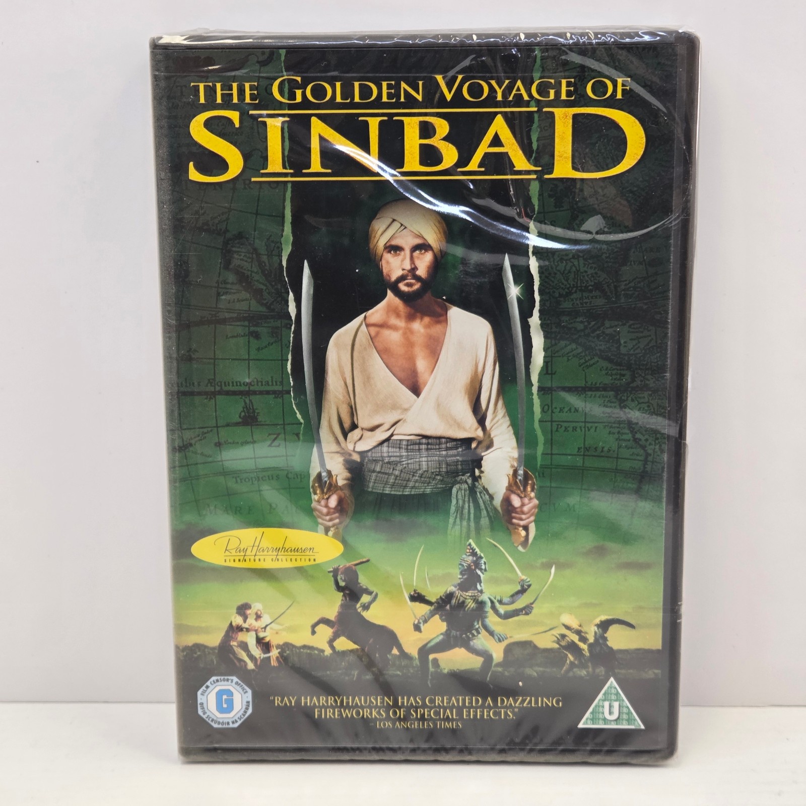 The Golden Voyage Of Sinbad 1973 DVD New Sealed UK Region 2