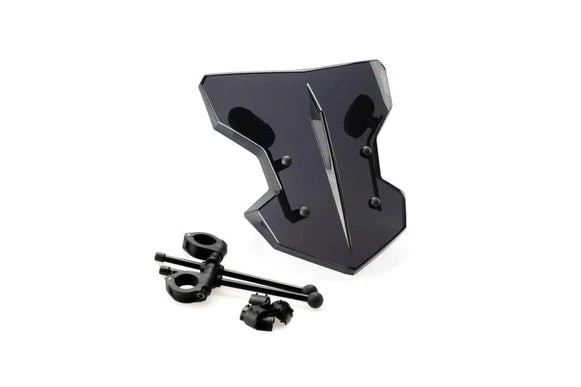 Puig Flanker Universal Handlebar Mounted Screen | Dark Smoke